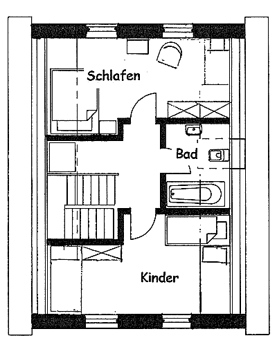 Ferien - Backhaus,Dachgescho�